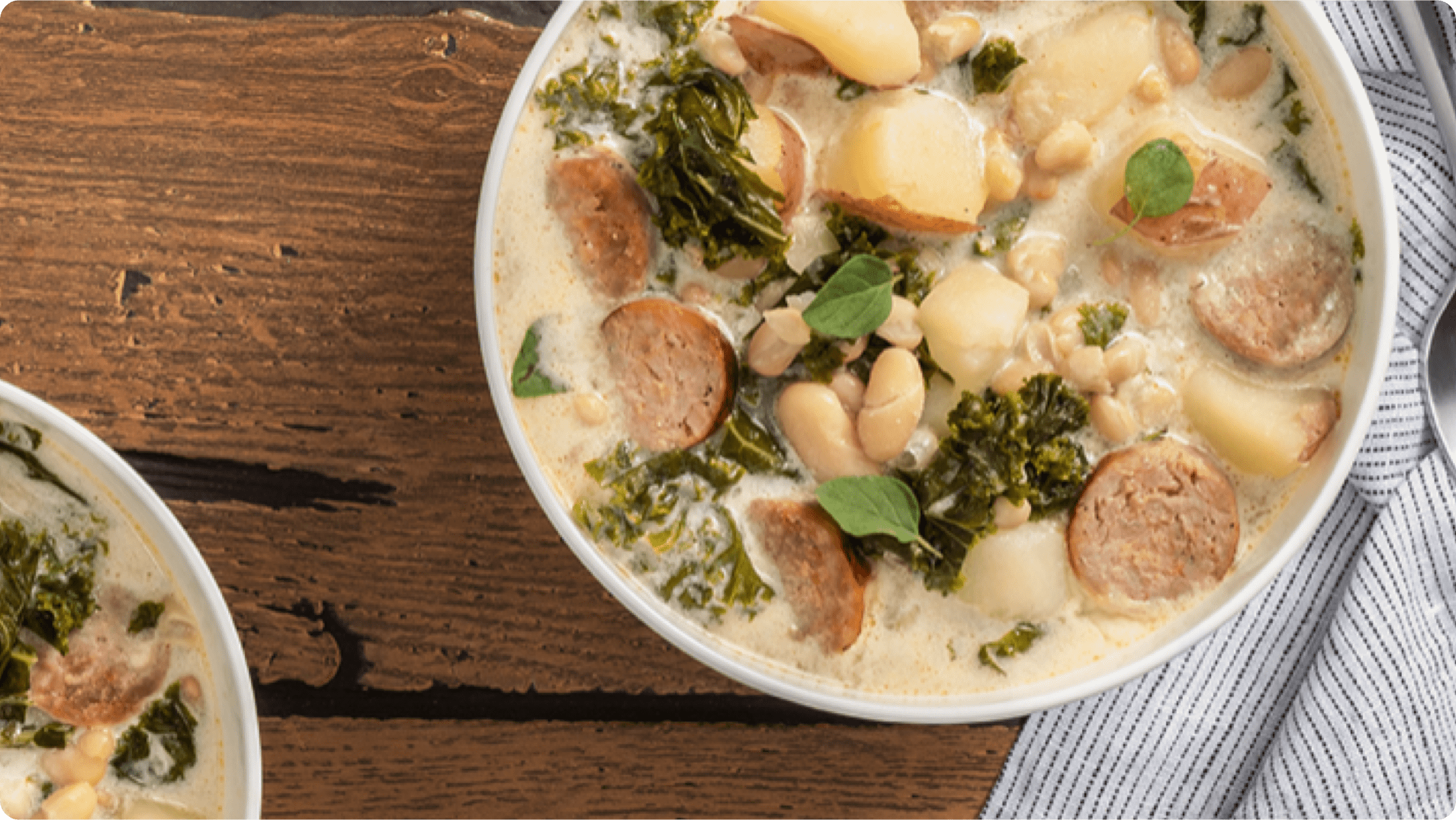 Slow Cooker Creamy Tuscan Soup