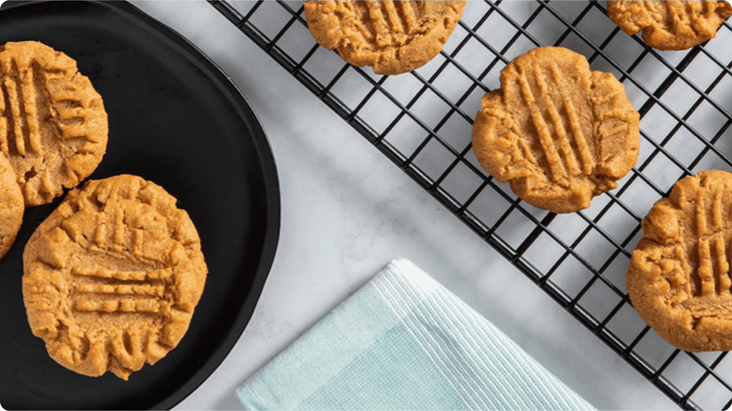 3-Ingredient Peanut Butter Cookies
